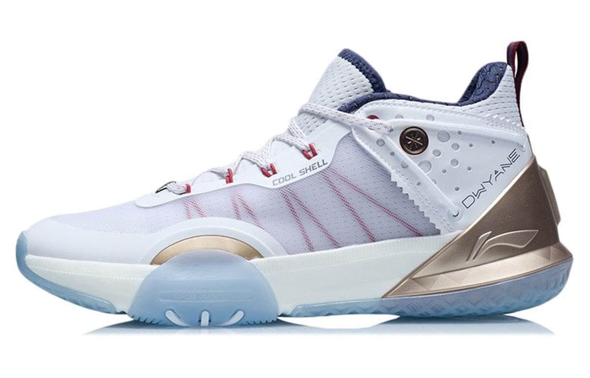 Кроссовки мужские LiNing All Day 6 V2 бело-синие, 41 EU