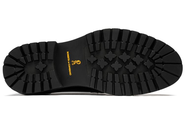 Утепленные галоши мужские ROBERTA DI CAMERINO WRK60155A черные, 37 EU