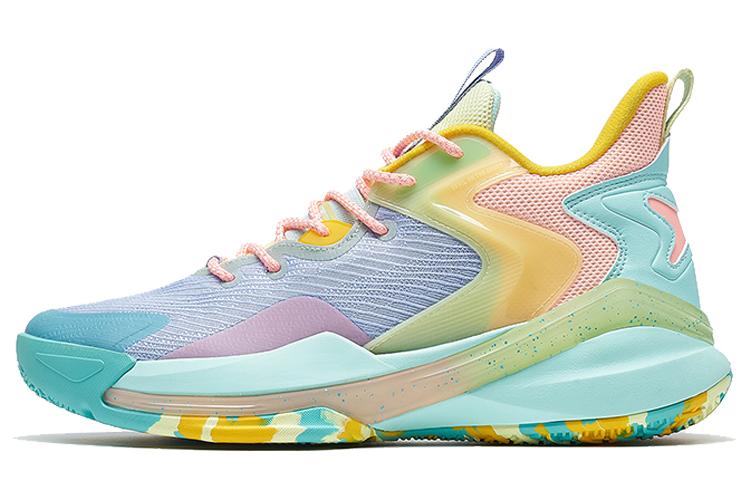 Кроссовки мужские XTEP Magic Feather пурпурные и желтые, 42 EU