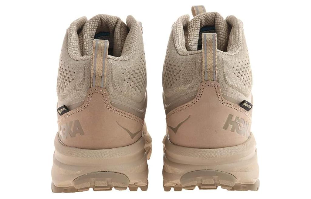 Спортивные ботинки мужские HOKA ONE ONE Challenger Mid Gore Tex Wide, бежевые, 45 EU