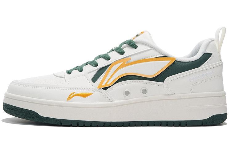 Кеды мужские LiNing Coverage белый и зелёный