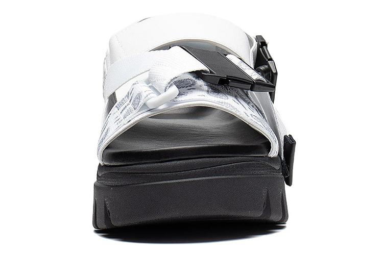 Сандалии женские LiNing AZGS016-3 белые/черные, 37.5 EU