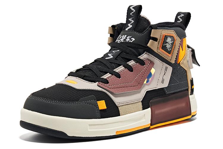 Кроссовки мужские Erke Gintama Action Figure Collection черные, 40 EU