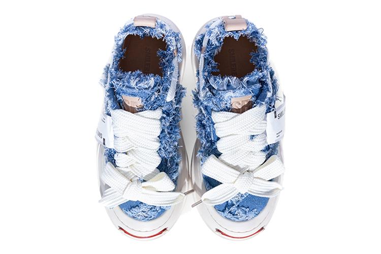 Кеды унисекс SMILEREPUBLIC SR20220101006 синие, 35 EU