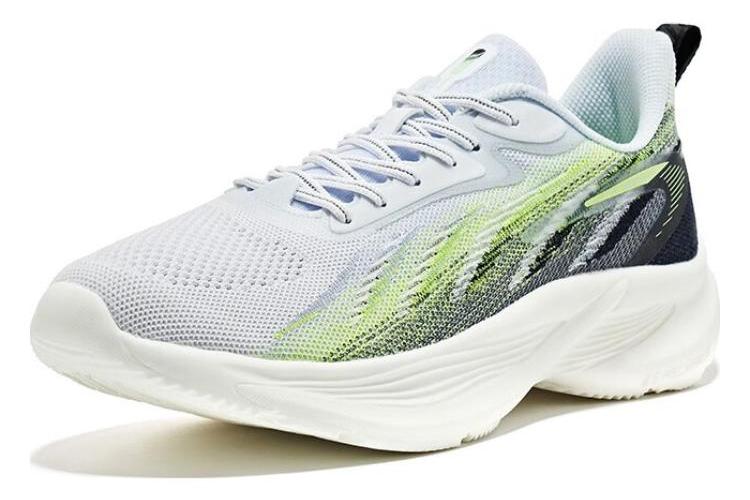 Кроссовки мужские Erke N17 Force белые и зелёные, 40 EU