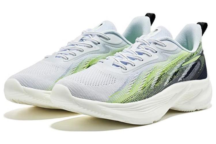 Кроссовки мужские Erke N17 Force белые и зелёные, 40 EU