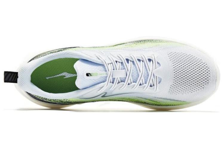 Кроссовки мужские Erke N17 Force белые и зелёные, 40 EU