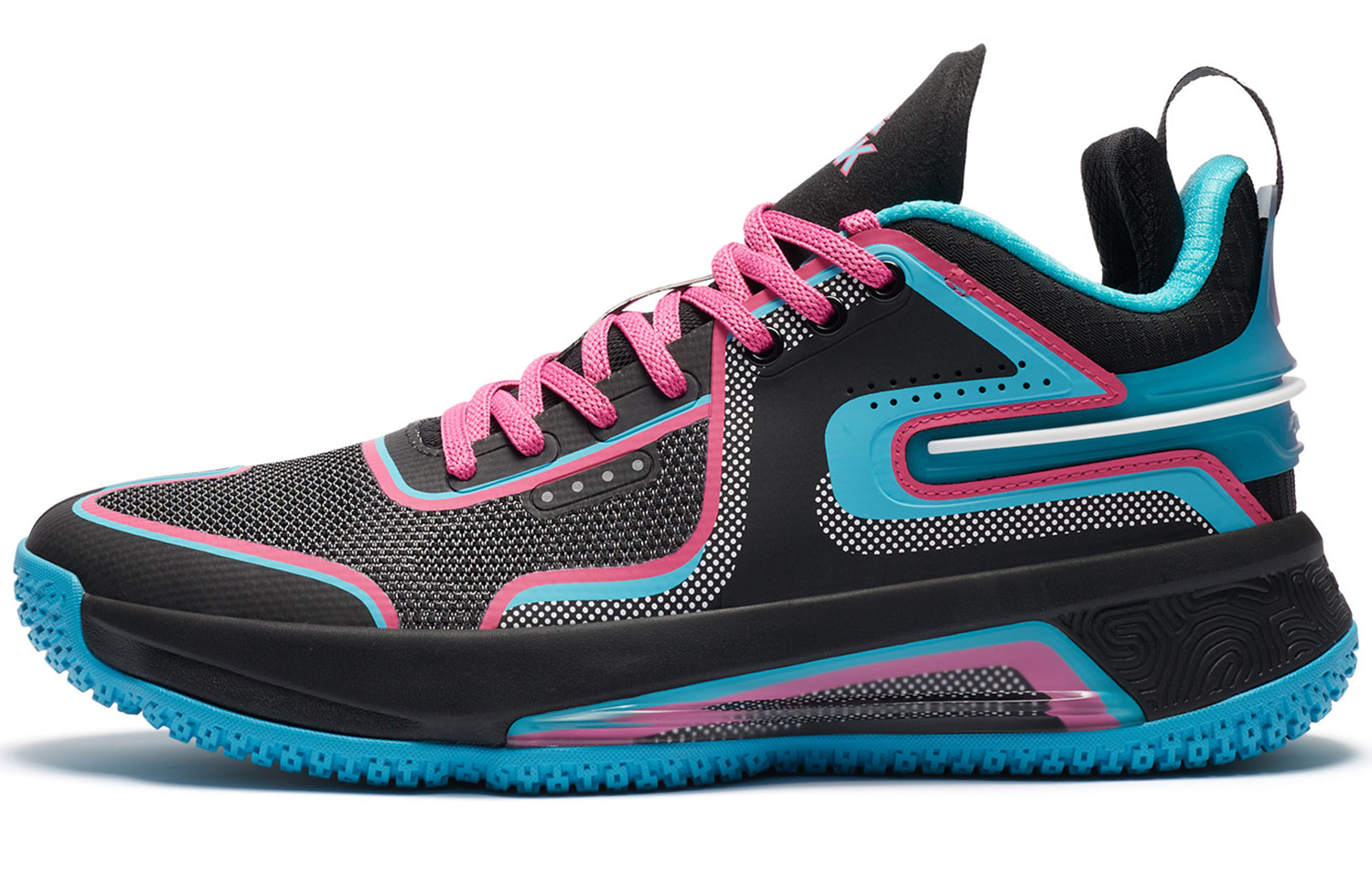 Кроссовки мужские PEAK Flash 4 черные/элегантные синие