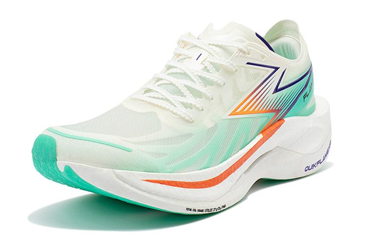 Кроссовки унисекс 361° Feiran 2 белые, зелёные, 39 EU