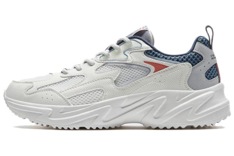 Кроссовки мужские XTEP Ruyi белые, серые и синие