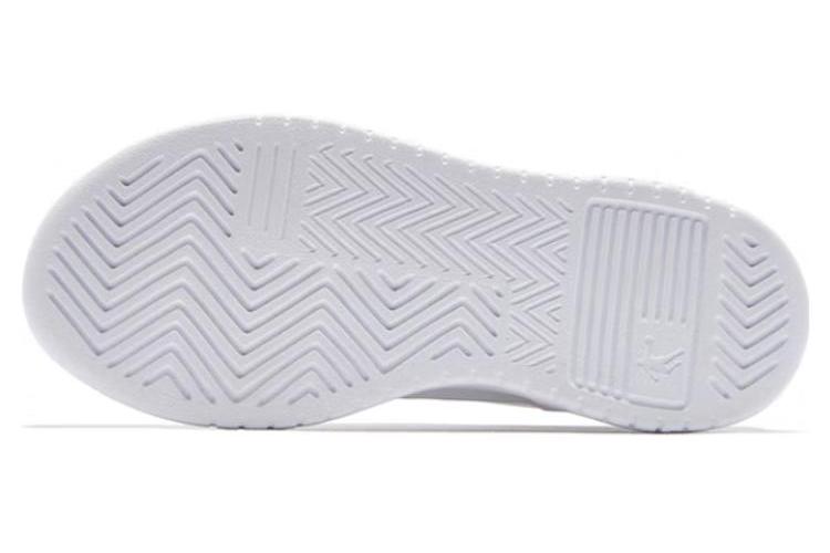 Спортивные кеды женские QIAODAN XM26220510 белые и зелёные, 36 EU