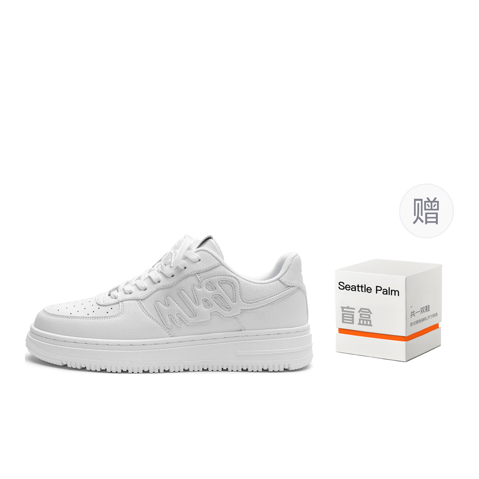 Кроссовки унисекс Seattle Palm SP-207 белые