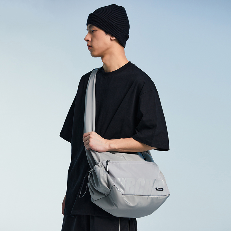 Сумка унисекс Subcrew SC23-SB035 черный/серый/хаки