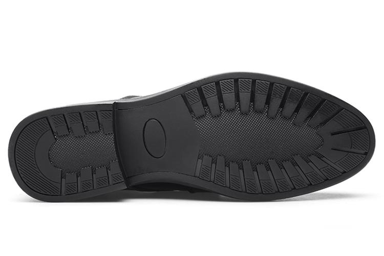 Туфли мужские HUANAI 36522 черные, 41 EU