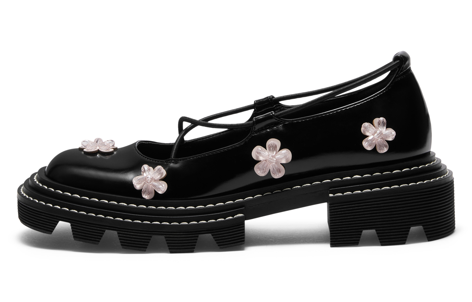 Платформенные туфли женские CHARLES&KEITH Glory Of Kings, светло-розовые, 37 EU