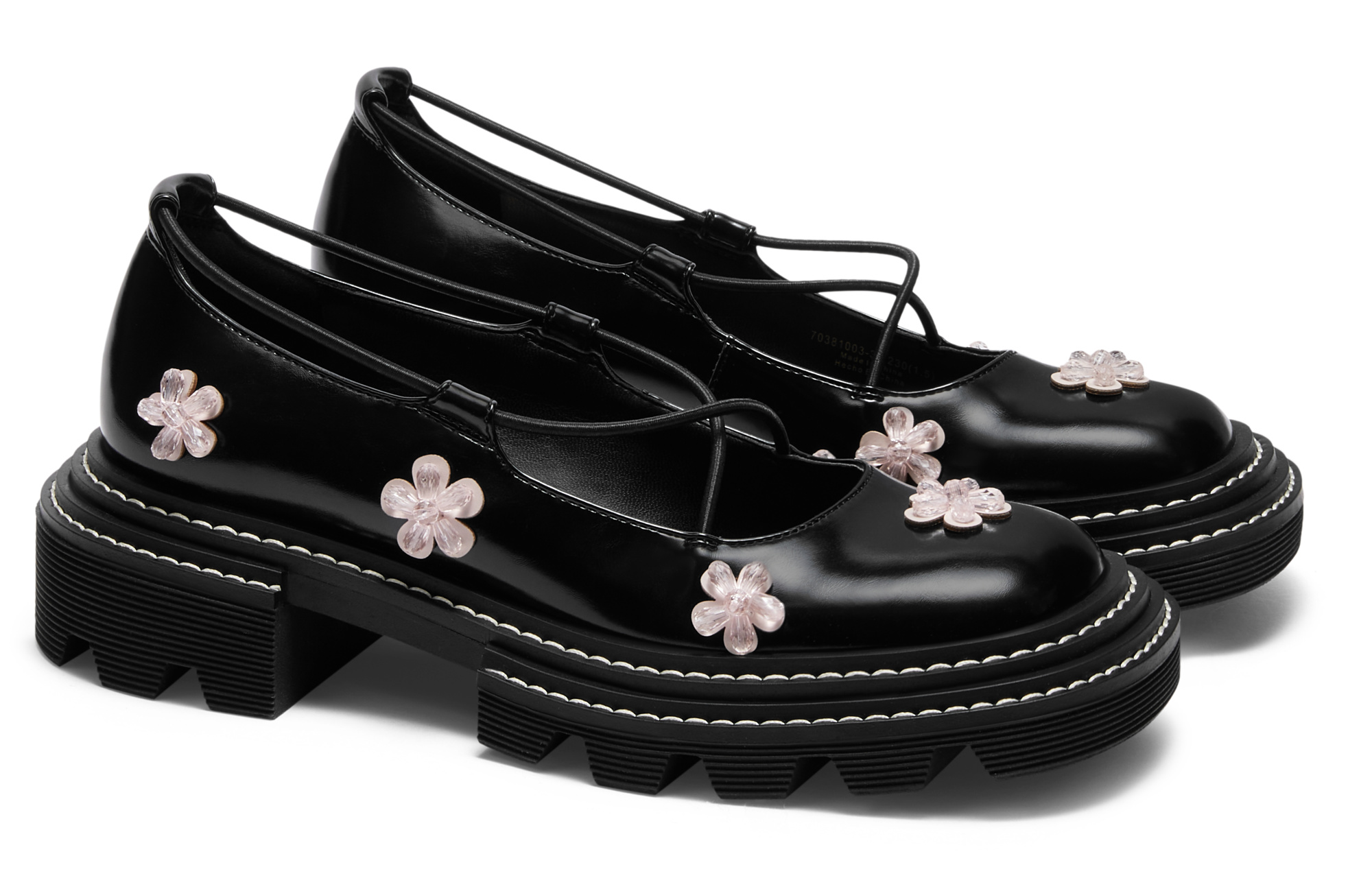 Платформенные туфли женские CHARLES&KEITH Glory Of Kings, светло-розовые, 37 EU