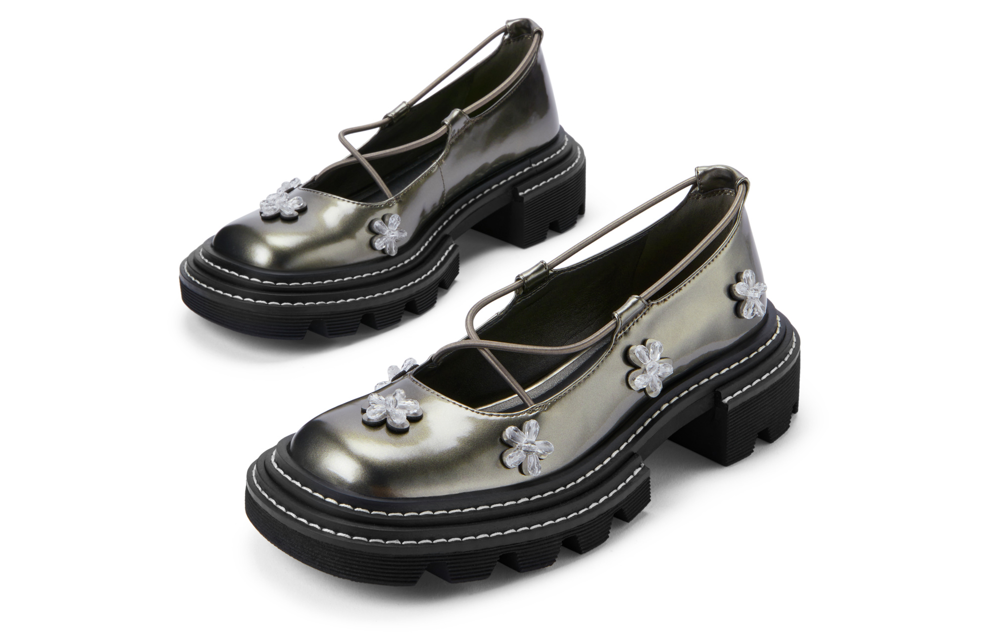 Платформенные туфли женские CHARLES&KEITH Glory Of Kings, светло-розовые, 37 EU