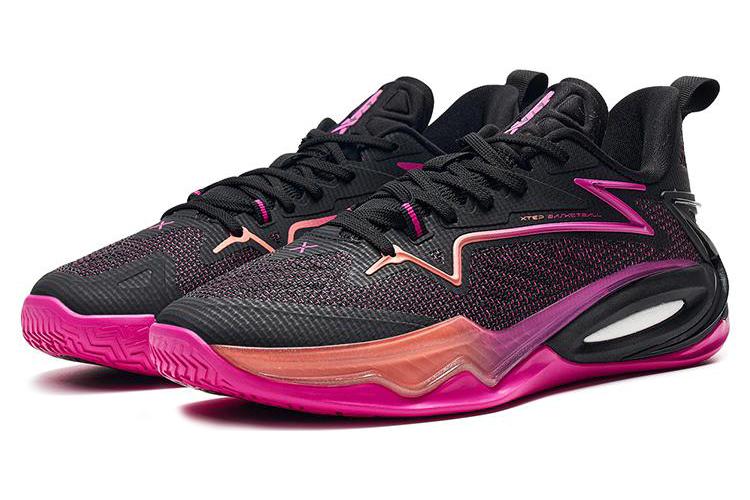 Кроссовки мужские XTEP Light Attack 2 Generations чернофиолетовые, 40 EU