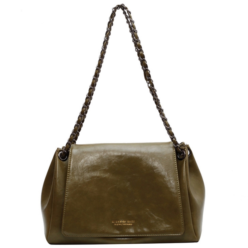 Сумка женская NOMK Tubas черная/коричневая