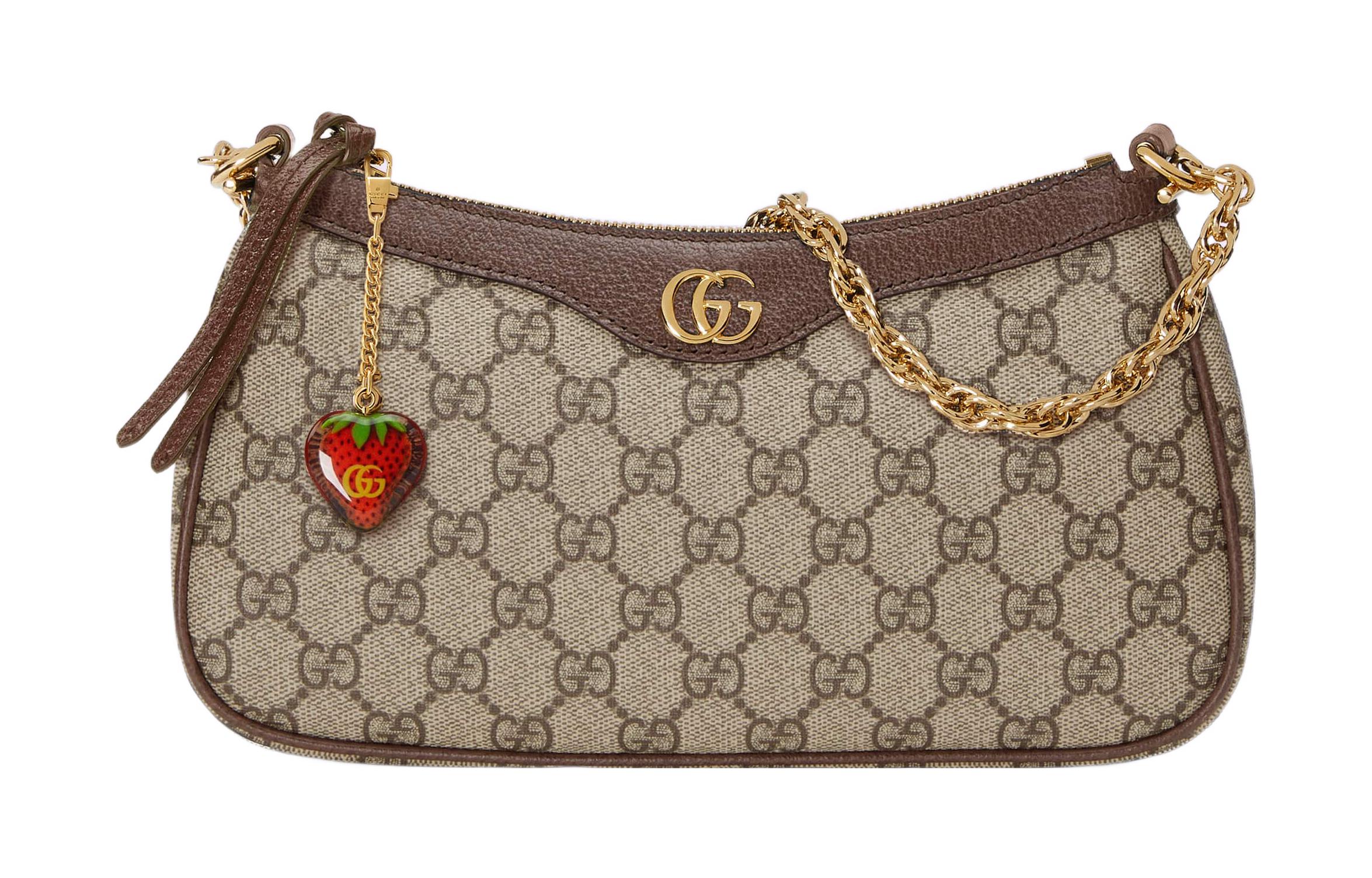 Сумка женская GUCCI Ophidia Monogram Canvas, beige-brown
