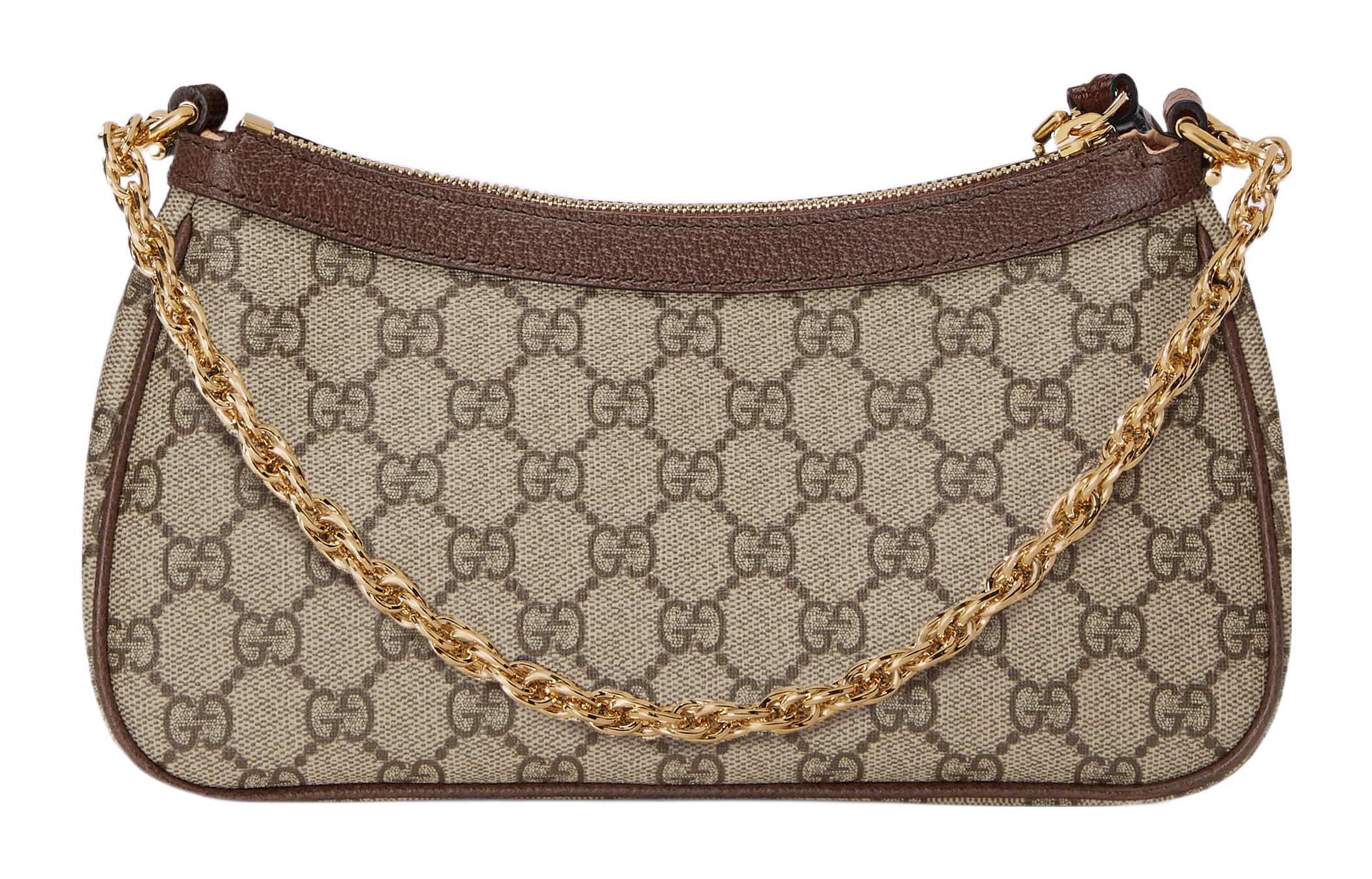 Сумка женская GUCCI Ophidia Monogram Canvas, beige-brown