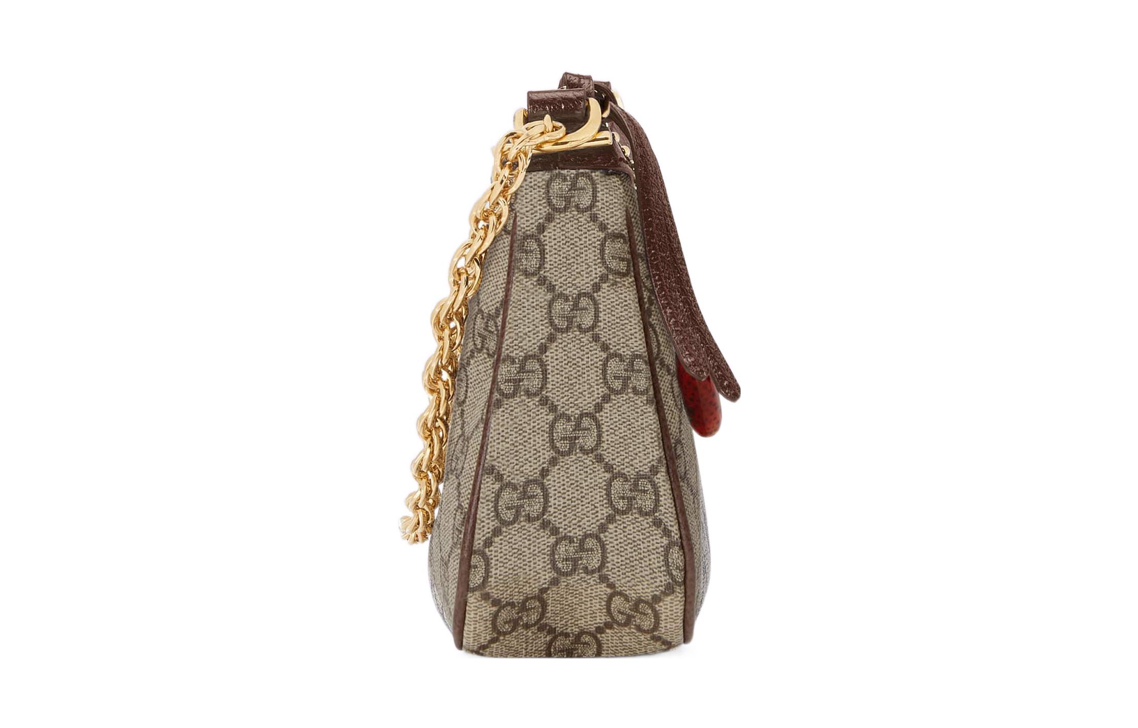 Сумка женская GUCCI Ophidia Monogram Canvas, beige-brown