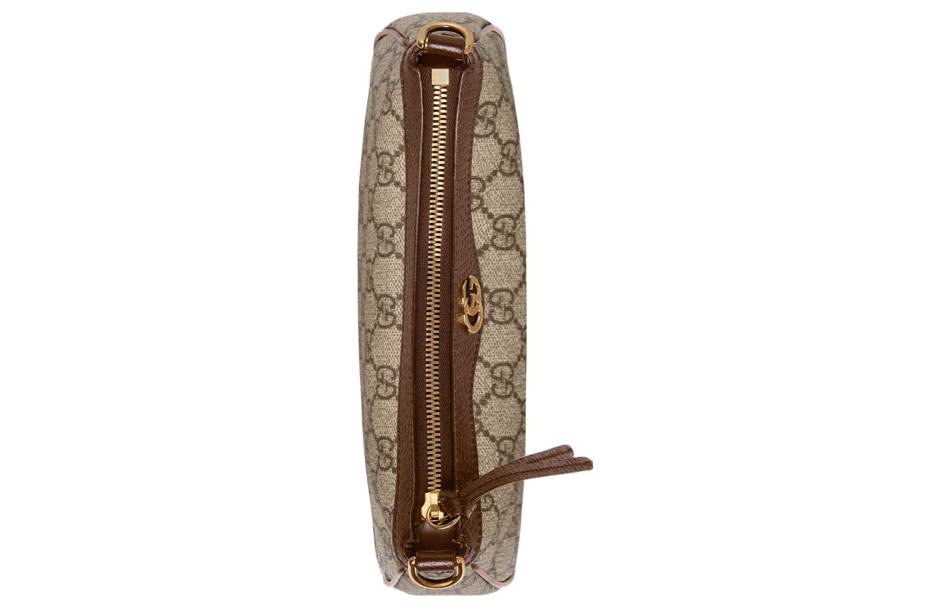 Сумка женская GUCCI Ophidia Monogram Canvas, beige-brown
