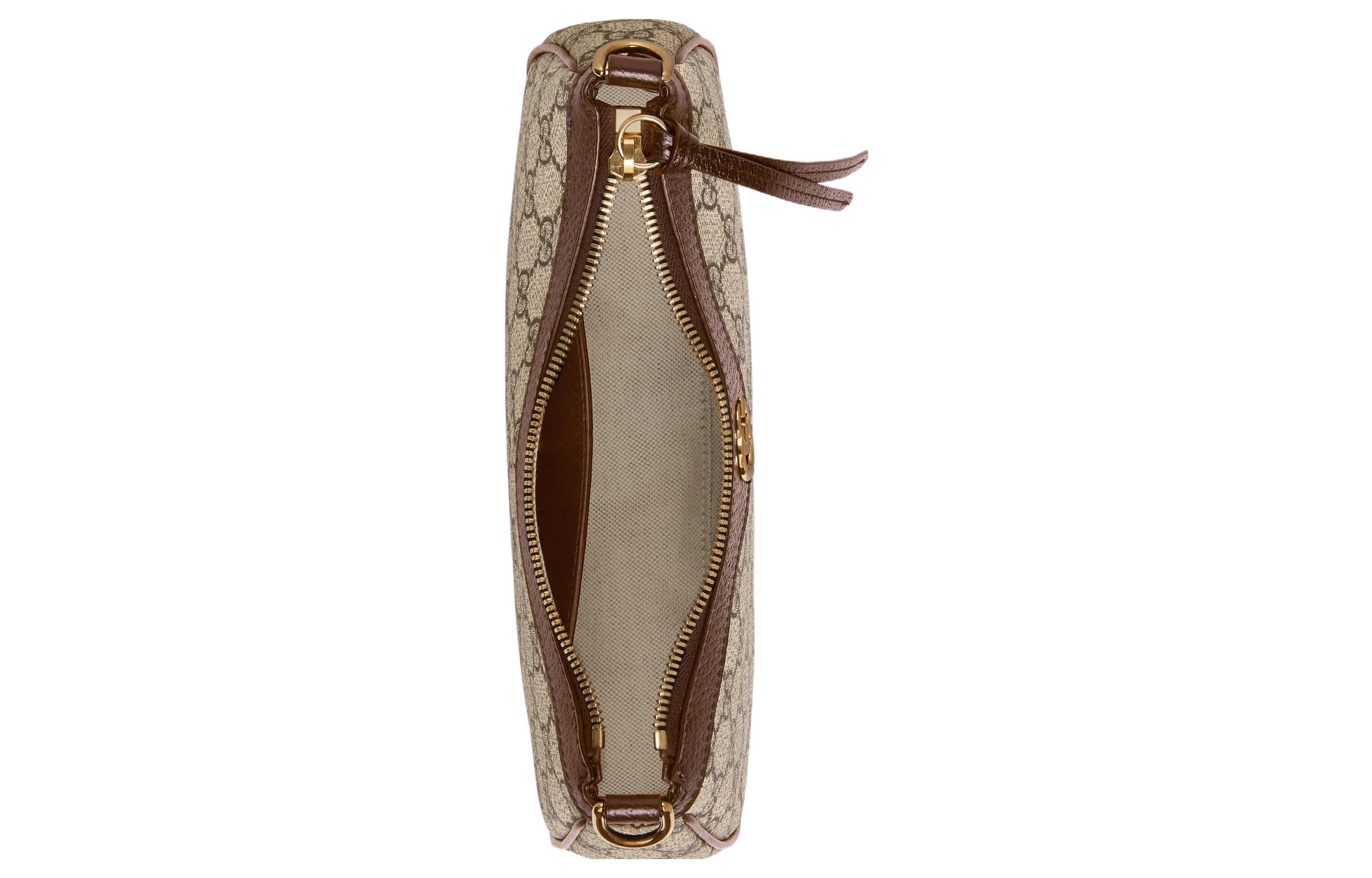 Сумка женская GUCCI Ophidia Monogram Canvas, beige-brown