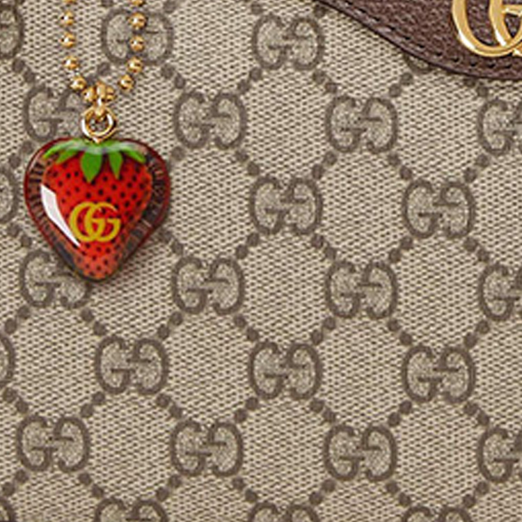 Сумка женская GUCCI Ophidia Monogram Canvas, beige-brown