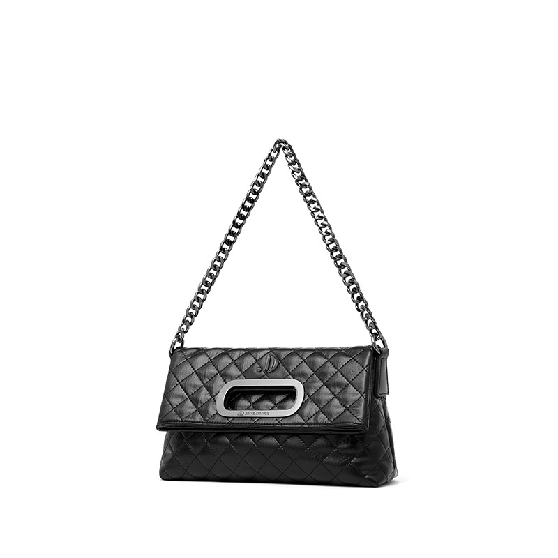 Сумка женская JANE DANCE D86590 черно-белая, Medium EU