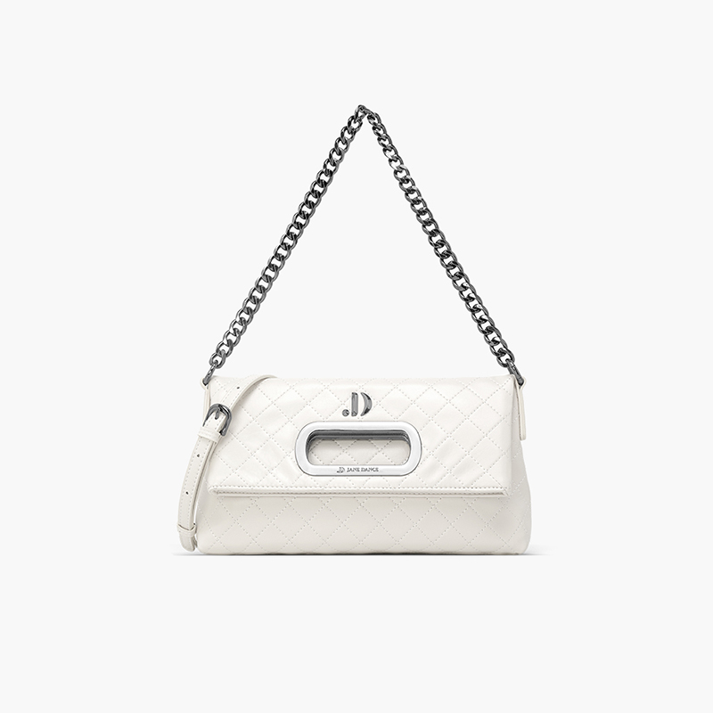 Сумка женская JANE DANCE D86590 черно-белая, Medium EU