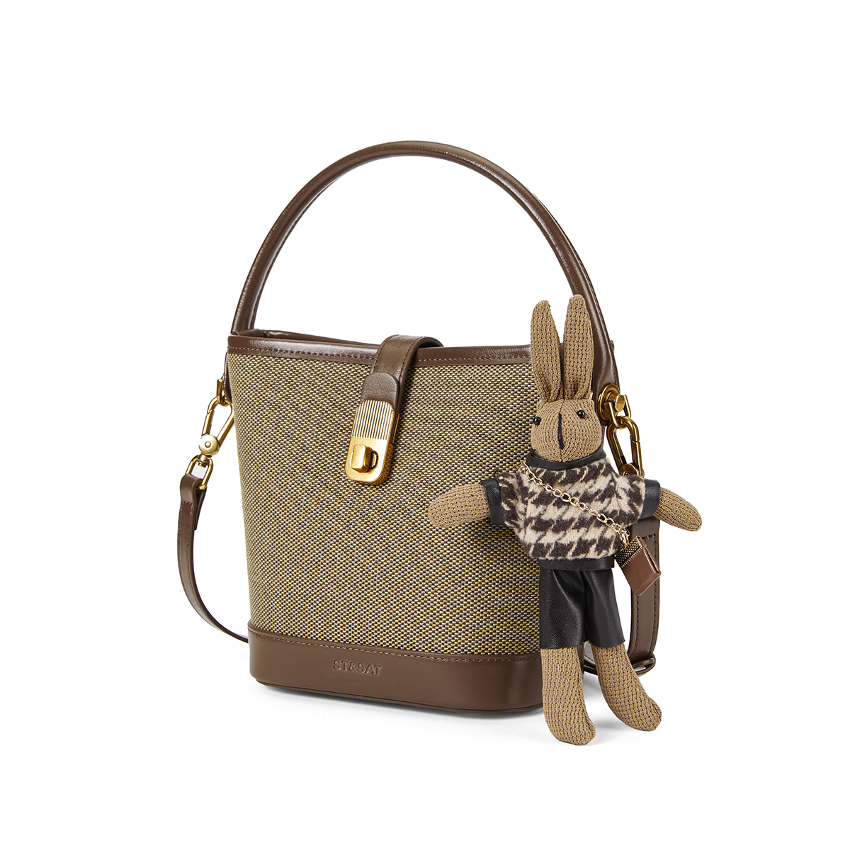 Сумка женская ST&SAT SS3521A513 кроссбоди, цвет coffee