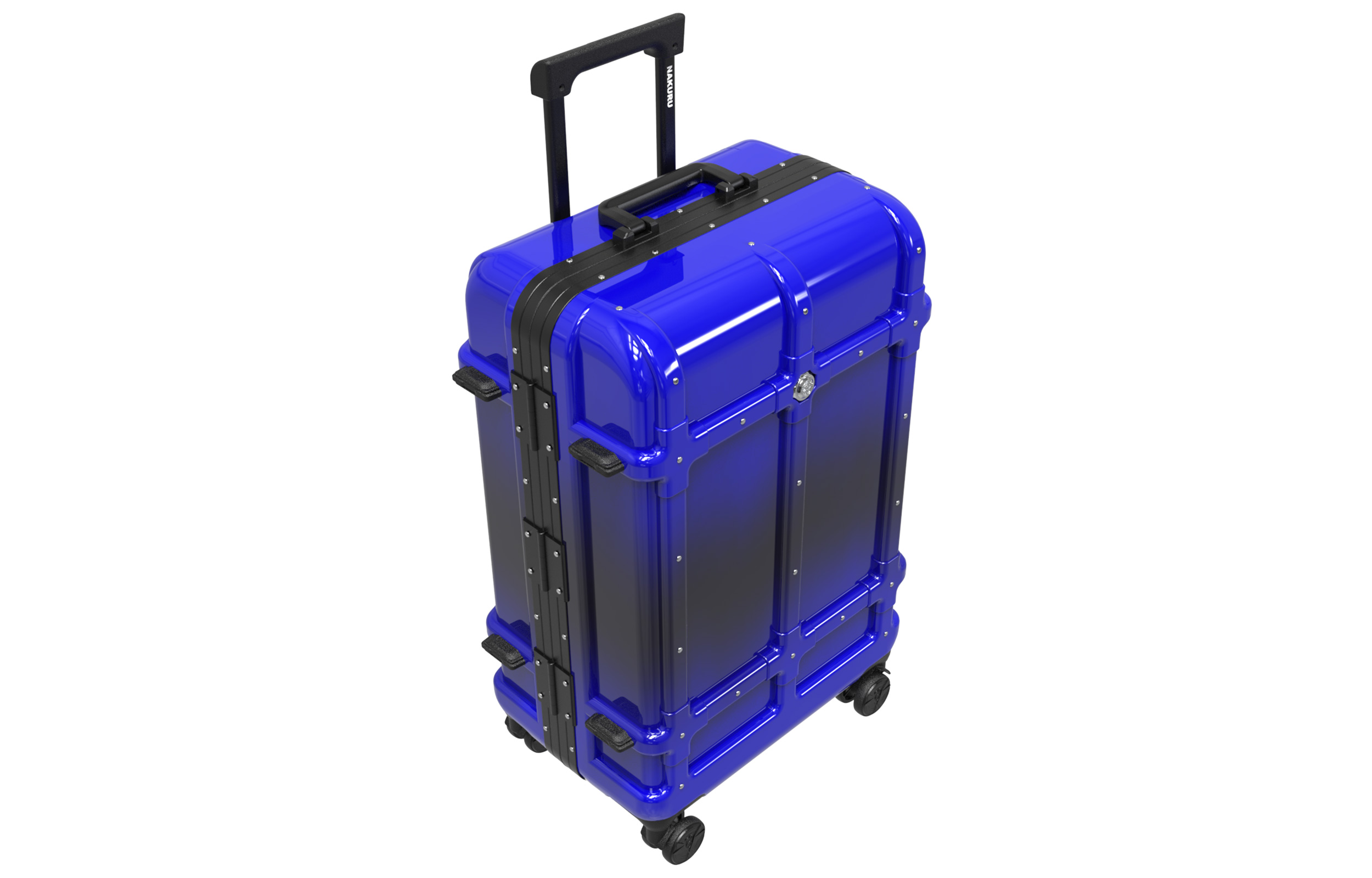 Чемодан унисекс NAKURU 1767335, Sea Erosion Blue Vintage Color