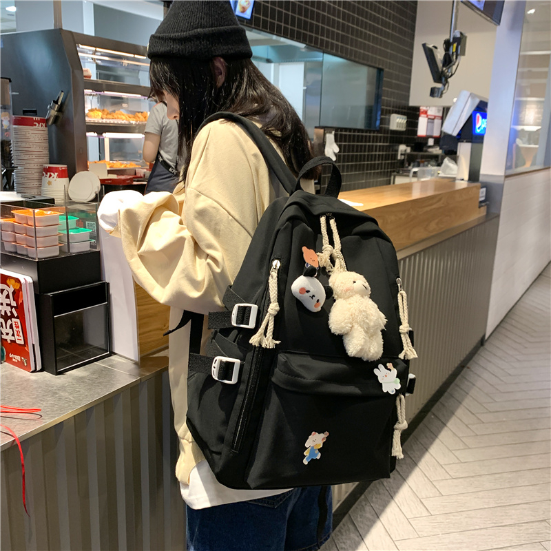 Рюкзак женский FAMAN FM-KKM-509 черный, белый, розовый, синий, зеленый