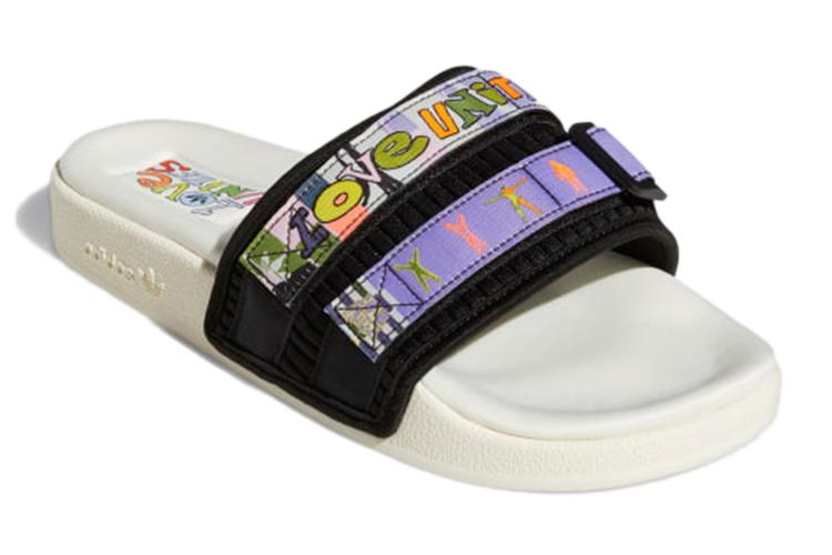 Шлепанцы унисекс Adidas Adilette 2.0 Pride, 46 EU