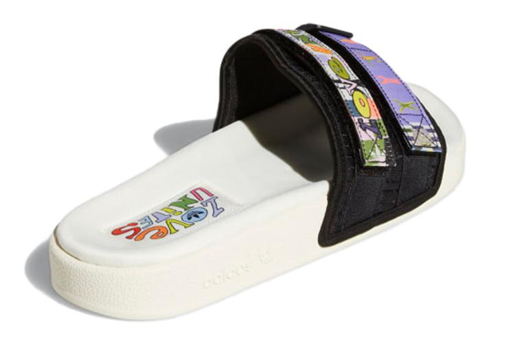 Шлепанцы унисекс Adidas Adilette 2.0 Pride, 46 EU