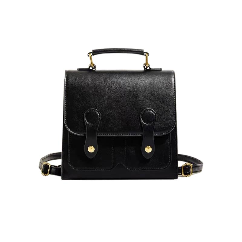 Рюкзак женский MARKANGARO MK-DWBA1425 черный/кофейный