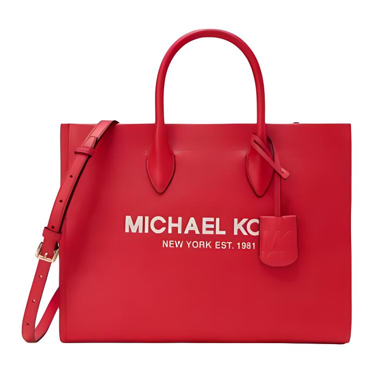 Сумка-тоут женская MICHAEL KORS Mirella красная среднего размера