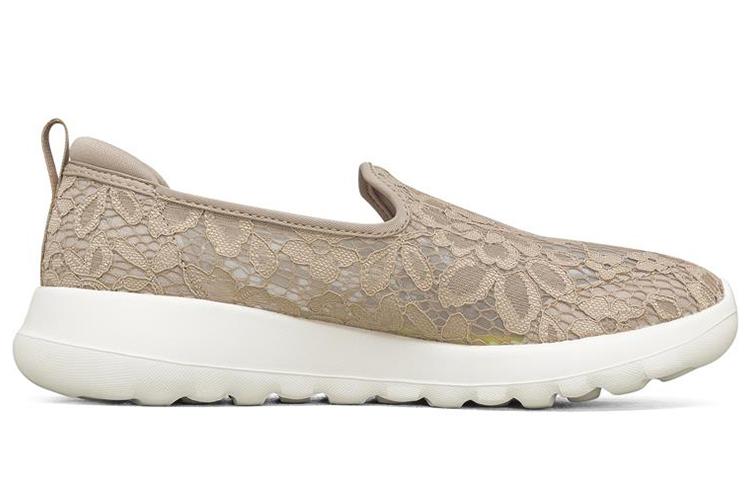 Слиперы женские Skechers Go Walk Joy Slip On бежевые, 39 EU