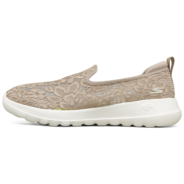 Слиперы женские Skechers Go Walk Joy Slip On бежевые, 39 EU