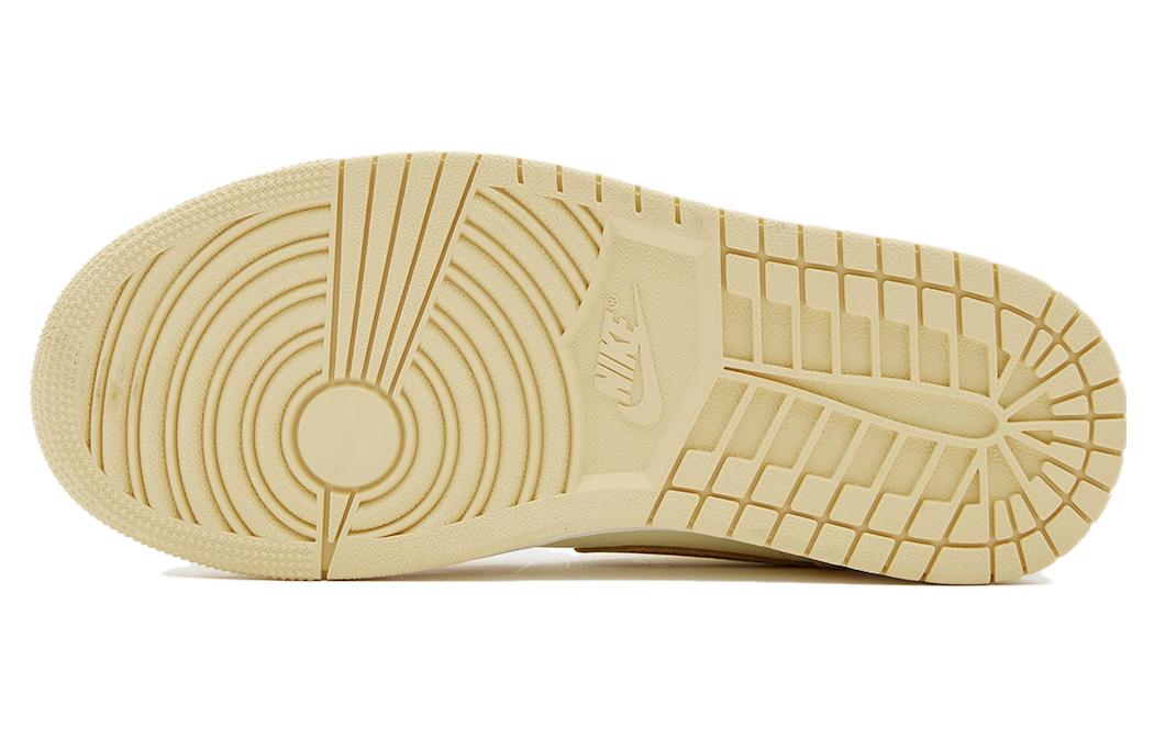 Кеды женские Air Jordan 1 Mid Pale Vanilla Gold, 41 EU