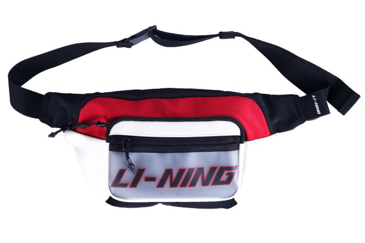 Сумка унисекс LiNing ABLR074-1 красная, черная, белая