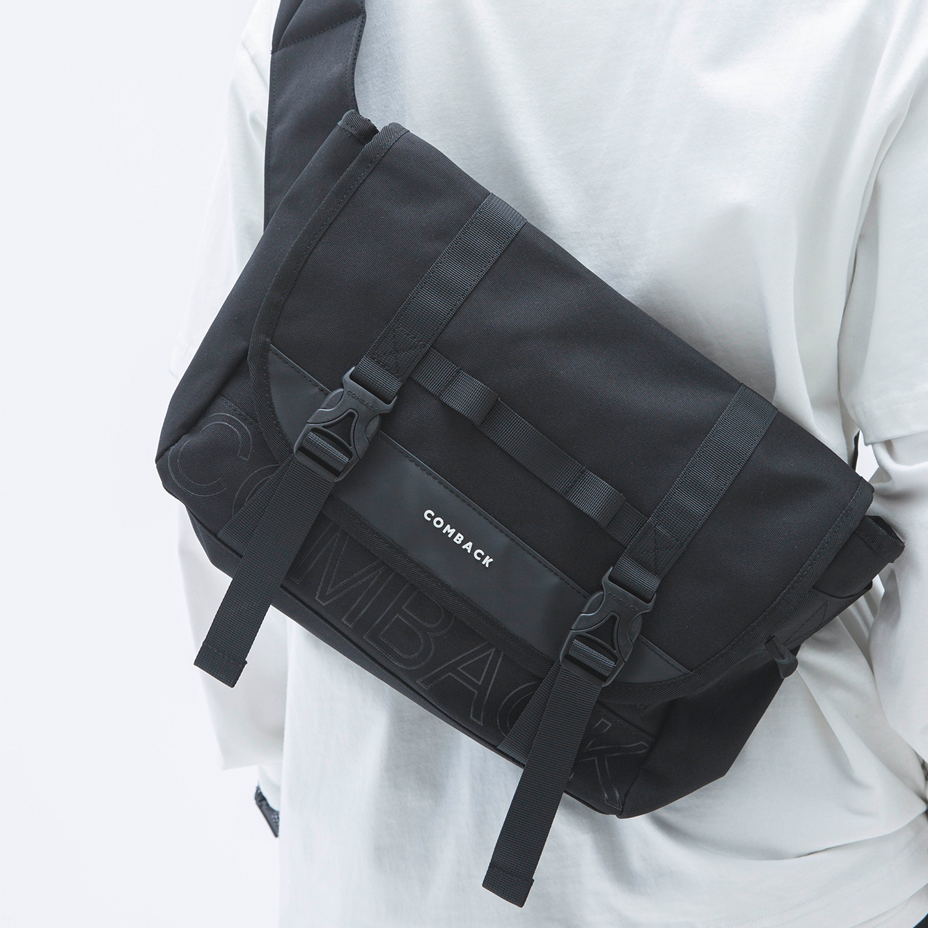 Кроссбоди-сумка унисекс COMBACK 1773001 черная