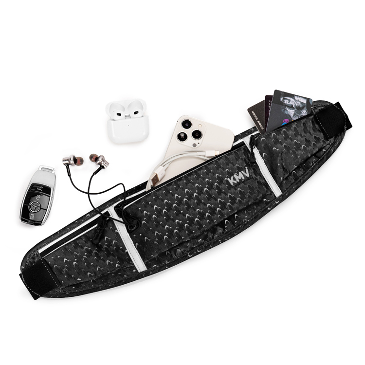 Сумка-слинг унисекс KMV Waterdrop water ripple black