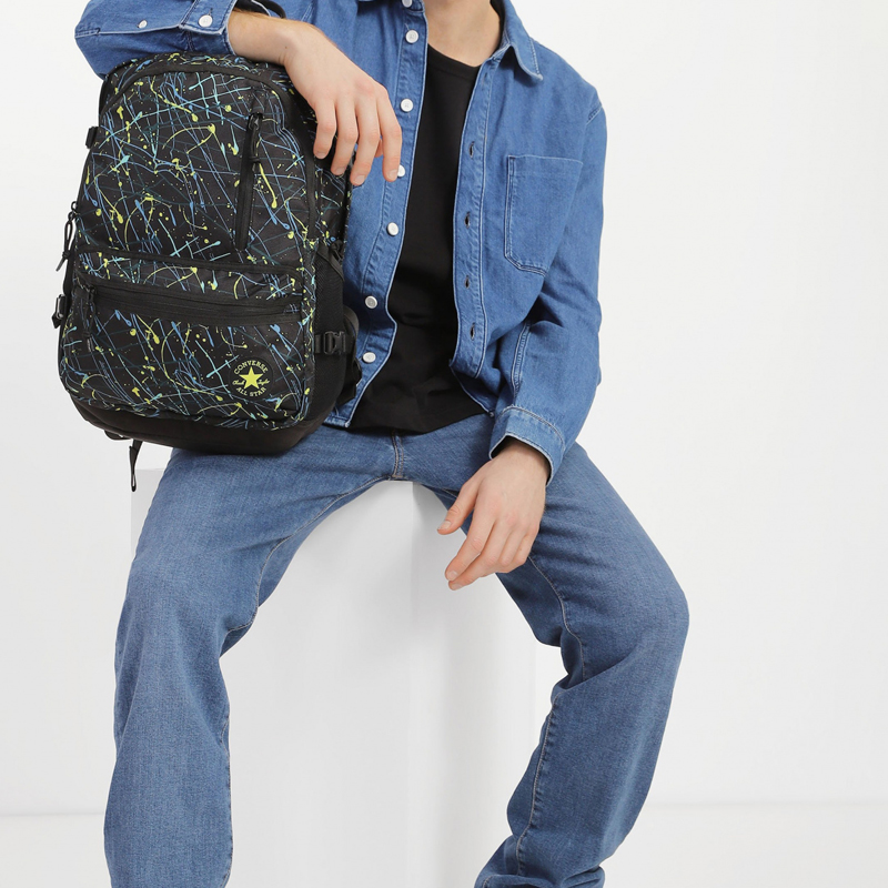 Рюкзак унисекс Converse Straight Edge, синий