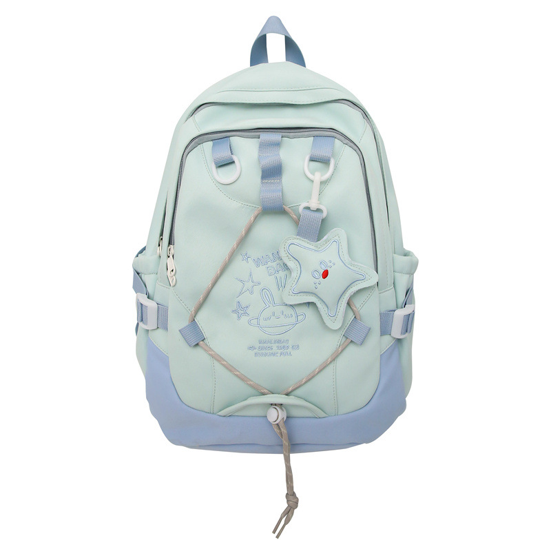 Рюкзак унисекс BALANG Regular черный/розовый/желтый/красный/синий, blue