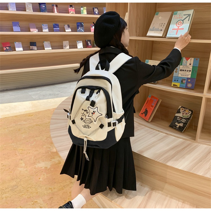 Рюкзак унисекс BALANG Regular черный, розовый, желтый, красный, синий