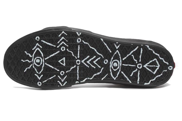 Кроссовки унисекс Vans Shallowtree X Sk8 Hi белые и черные, 44 EU