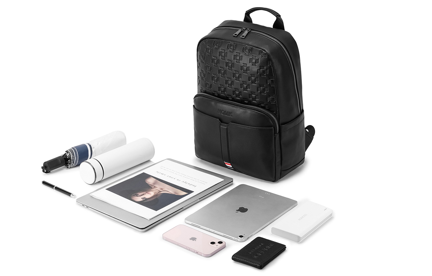 Рюкзак унисекс NOMK MK6619 черный