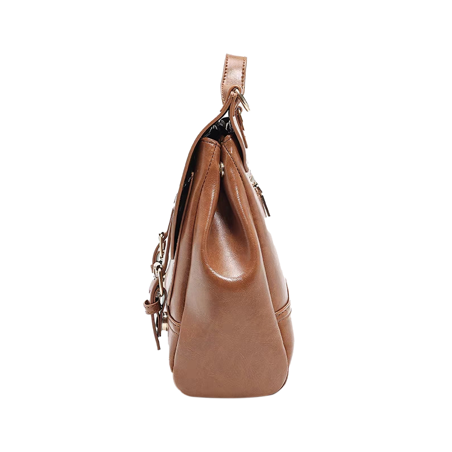 Рюкзак женский UNITE STAR черно-коричневый